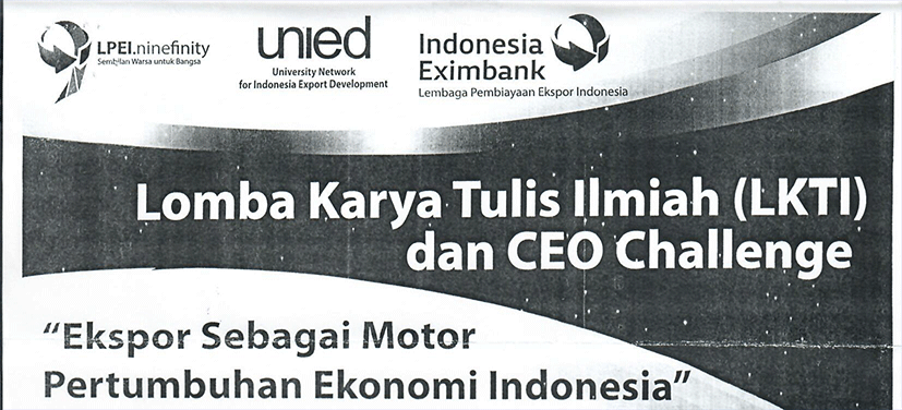 Lomba Karya Tulis Ilmiah (LKTI) dan CEO Challenge Indonesia Eximbank 2018