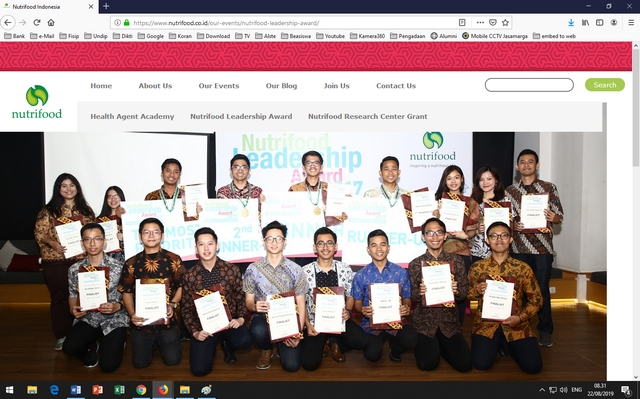 Nutrifood Leadership Award 2019