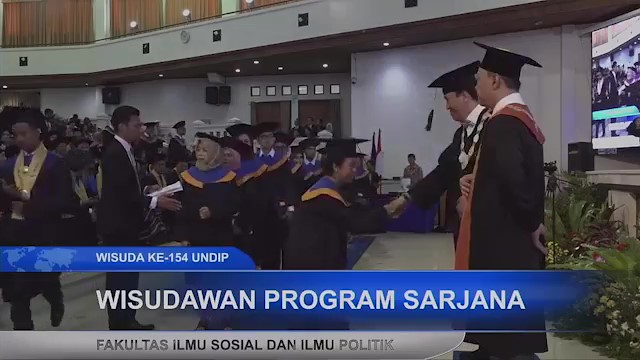 Wisuda ke-154 Undip (4 Mei 2019)