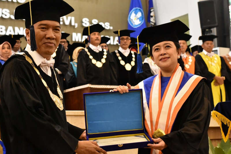 UNDIP Beri Gelar Doktor Honoris Causa (HC) Puan Maharani