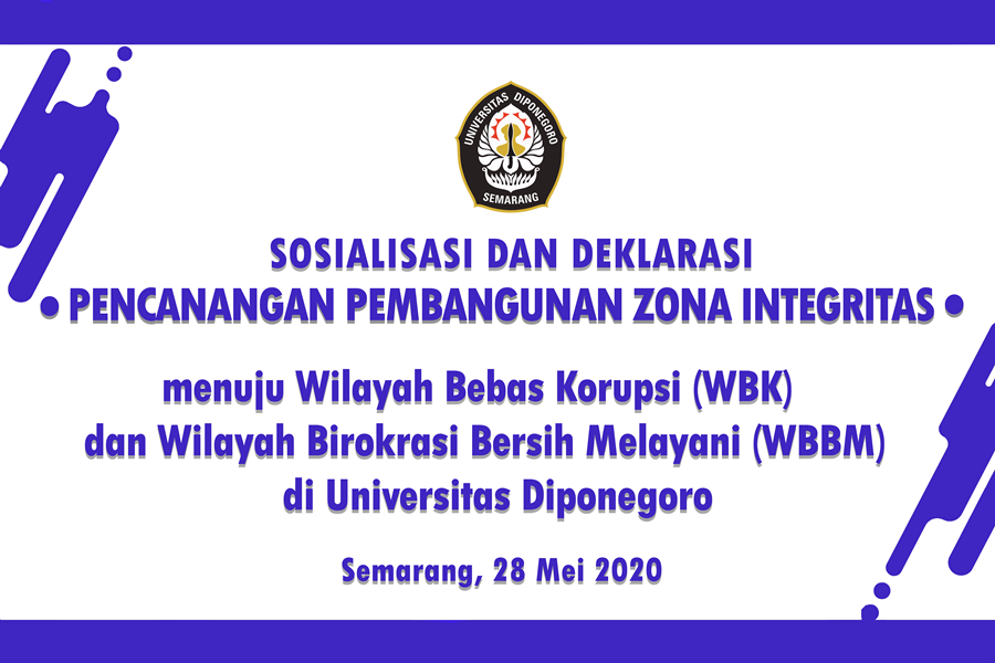 Undip Siap Launching Pencanangan Pembangunan Zona Integritas