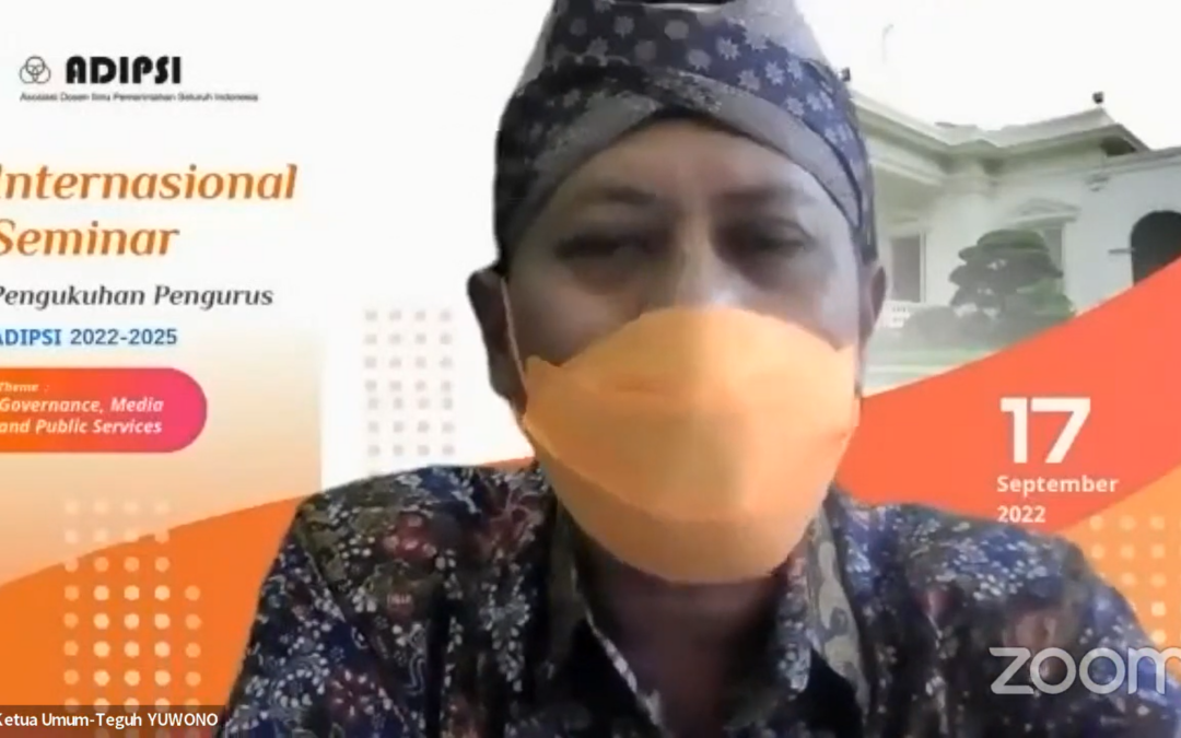Seminar Internasional dan Pengukuhan Pengurus ADIPSI 2022/2025