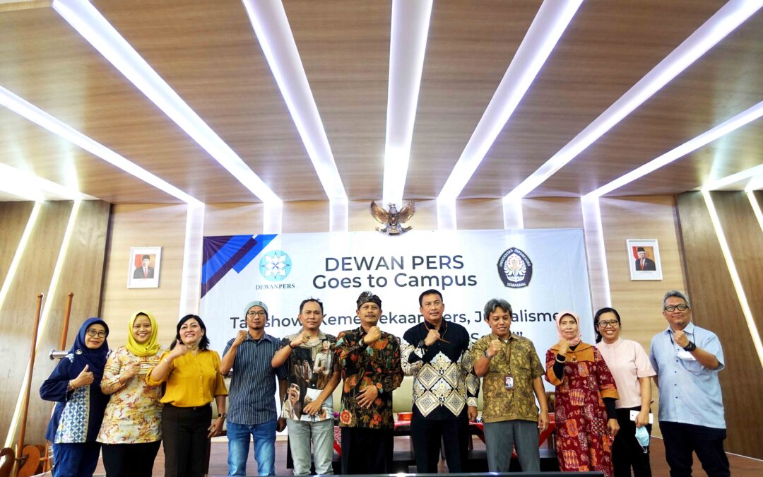 FISIP Gelar Talkshow Dewan Pers Goes to Campus, “Kemerdekaan Pers, Jurnalisme Warga dan Peran Media Sosial”