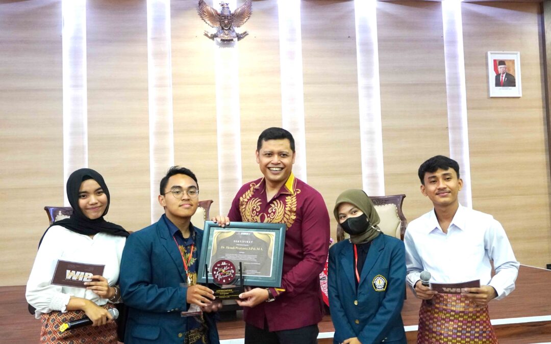 WIB Talkshow 2022, Bersatu Tepat Waktu Ciptakan Generasi Emas Berintegritas