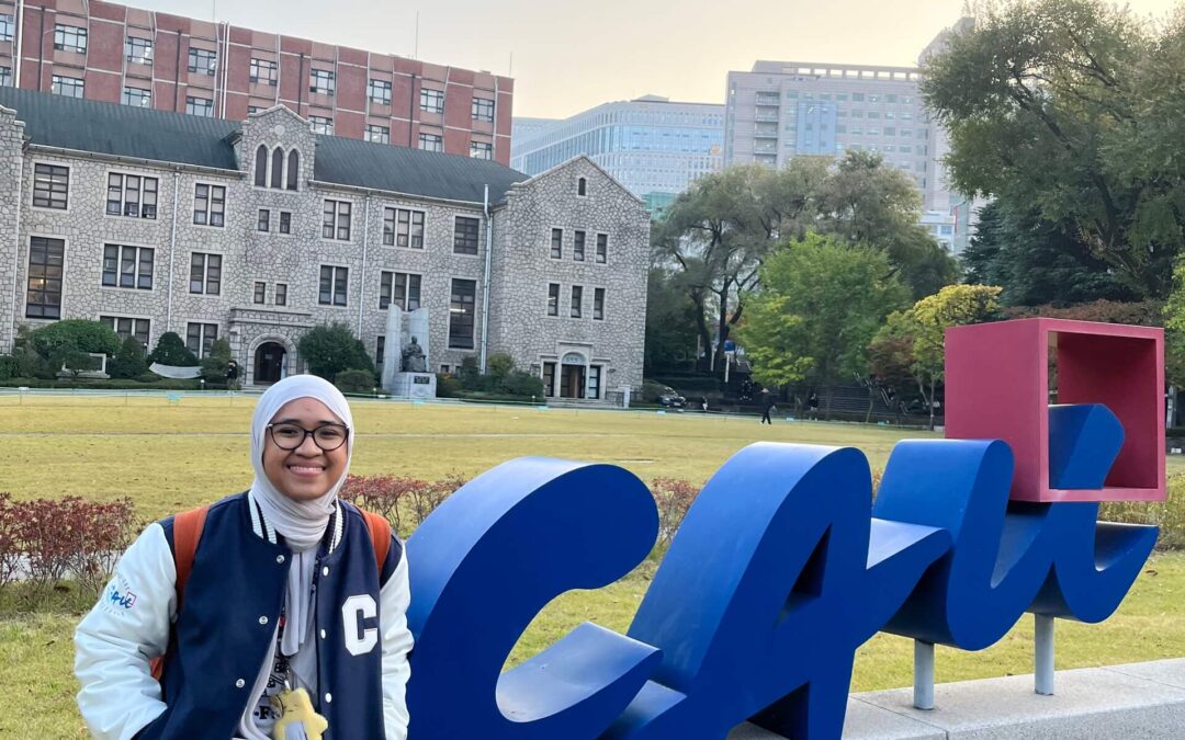 Meet Hanun, a Communication Science Student from FISIP Undip Studying in South Korea