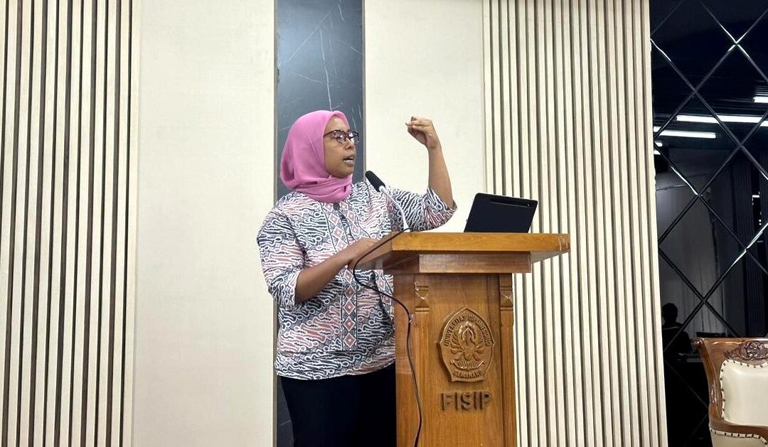 Guest Lecture at the Department of International Relations, FISIP Undip Discusses the Role of INGO in the Mineral Transition Issue for Renewable Energy Sustainability.