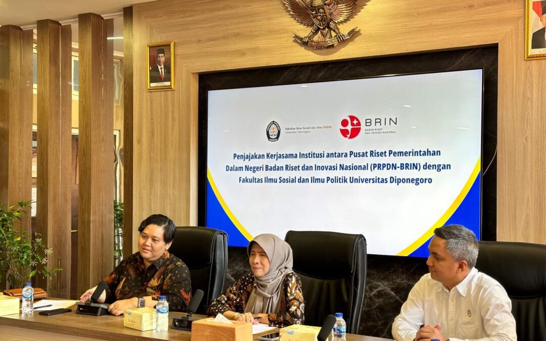 Supporting Undip’s Vision as an Excellent Research University: Exploring Collaboration between PRPDN – BRIN and FISIP Undip