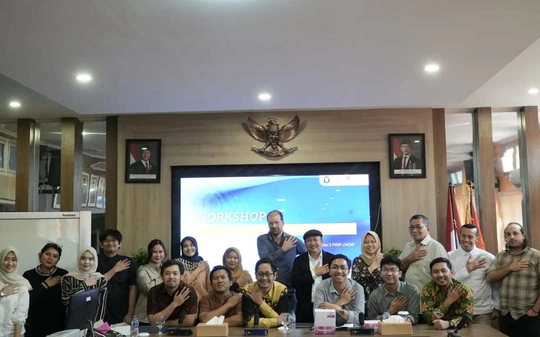 FISIP Undip Held International Workshop with Prof. Ward Berenschot: Boosting Global Academic Publication Strength
